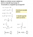 Mértani sorozat:( sos – megoldás kép 1