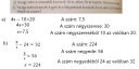 Matematika sos – megoldás kép 1