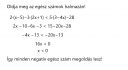 Matek – megoldás kép 1