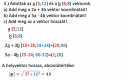 Vektor – megoldás kép 1