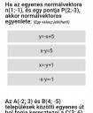 Egyenes egyenlete – megoldás kép 3