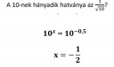 Hatványozás gyökvonás logaritmus – megoldás kép 1
