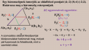 Matematika vektorok – megoldás kép 1