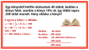 Szövegértéses szöveges feladat – megoldás kép 1