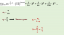 Geometriai sor összege – megoldás kép 1