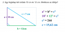Síkgeometria – megoldás kép 1