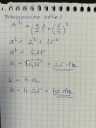 Egyenletrendszerek a geometriában – megoldás kép 2