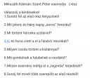 Irodalom kérdések Szent Péter – megoldás kép 1