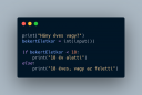 Python programozás – megoldás kép 1