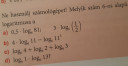 Matematika 11. osztály logaritmus feladatok – feladat kép 1