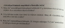 Kémia – feladat kép 1
