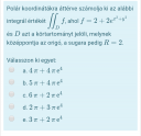 Többszörös integrál – feladat kép 1