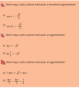 Trigonometrikus egyenletek – feladat kép 1