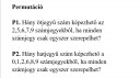 Permutáció – feladat kép 1
