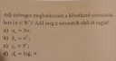 12.osztályos matek – feladat kép 1