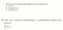 Matematika 10. Osztály, egyenlőségek és egyenlőtlenségek – feladat kép 1