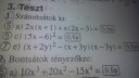Algebra – feladat kép 1