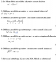 Matematika  – feladat kép 1