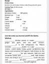 Recipe vocabulary ppt – feladat kép 1