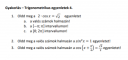 MATEK - trigonometrikus egyenletek – feladat kép 1
