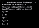 Matek számtani sorozat  – feladat kép 2