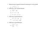 Matematika doga – feladat kép 1