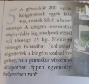 Fizika Egyszerű gépek – feladat kép 1
