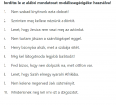 Valaki megoldaná ezt a angol feladatot? – feladat kép 1