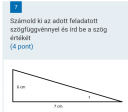 Szögfüggvény – feladat kép 1