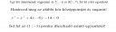 Matematika házi feladat – feladat kép 1